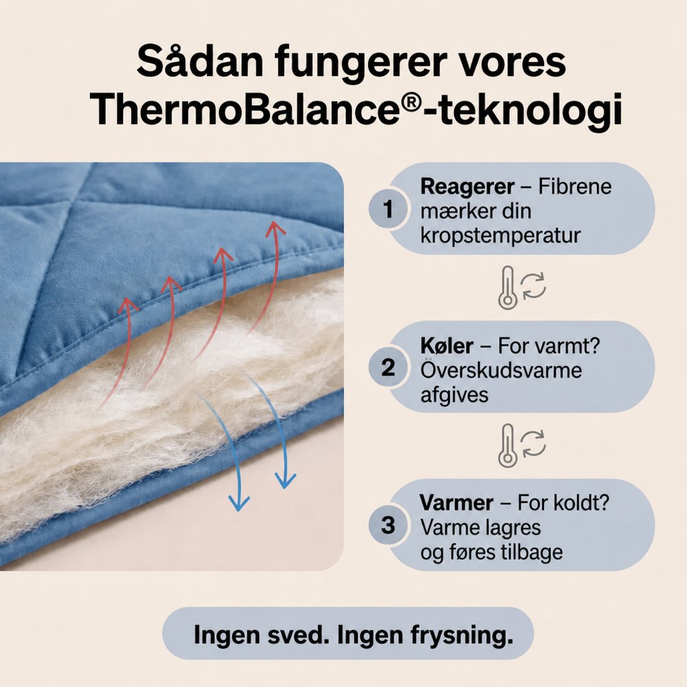 EasySleep® Dyne – Den hurtigtørrende 2-i-1 dyne