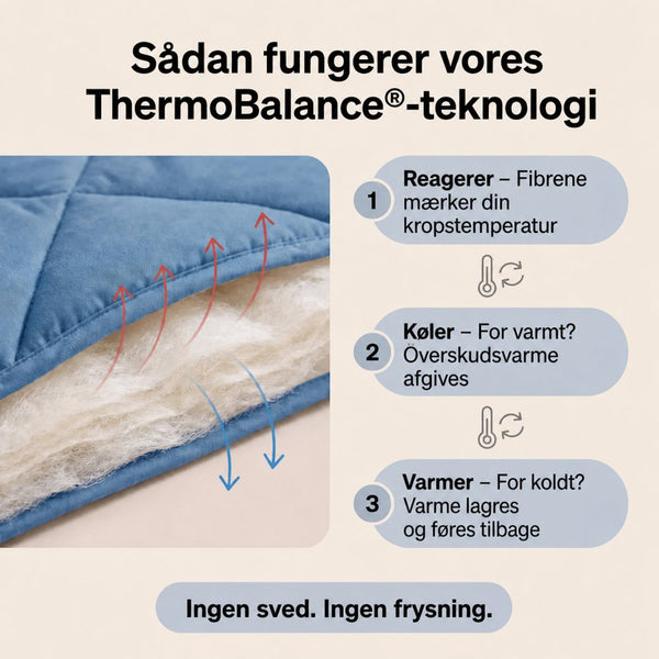EasySleep® Dyne – Den hurtigtørrende 2-i-1 dyne